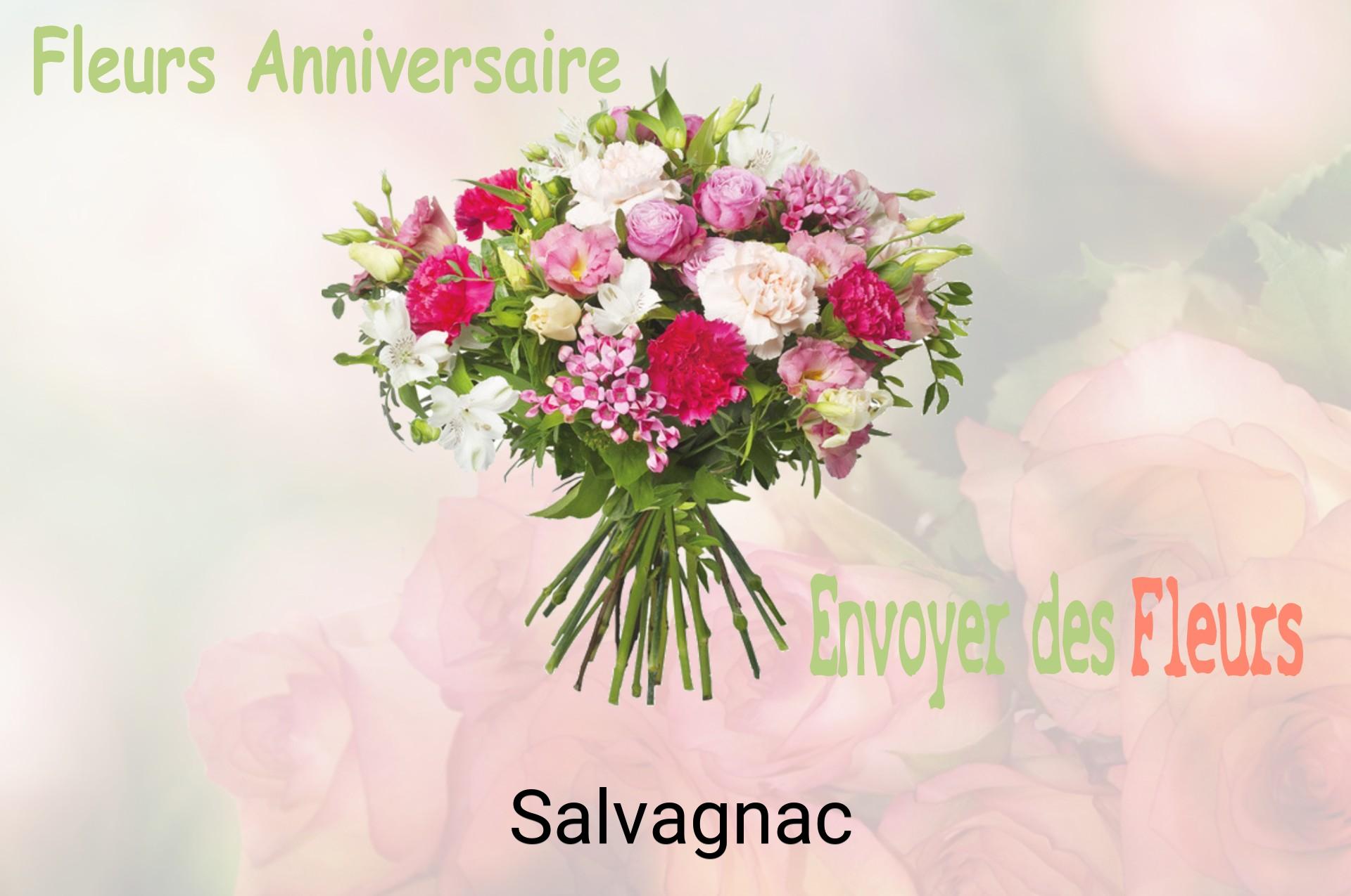 Bouquet de fleurs d’anniversaire livré à Salvagnac